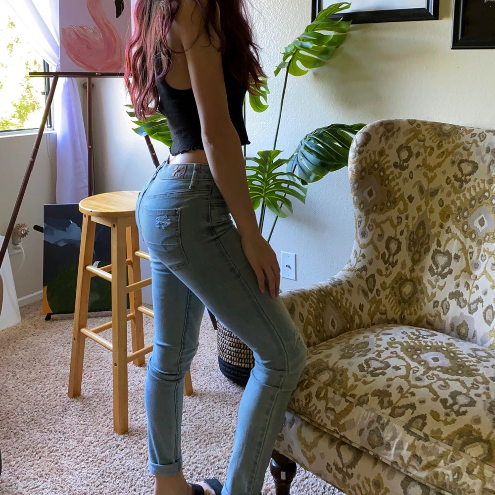 Hi Rise Super Strech Jeans